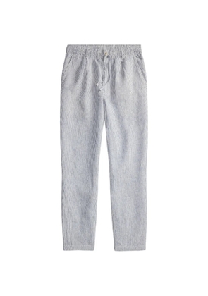 Polo Ralph Lauren Lateef striped drawstring trousers - Blue