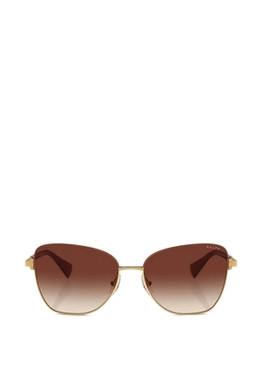 Polo Ralph Lauren geometric-frame sunglasses - Gold