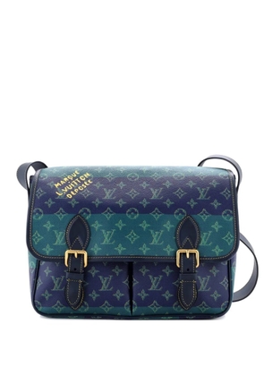 Louis Vuitton Pre-Owned Messenger Limited Edition Monogram Heritage Canvas satchel - Blue