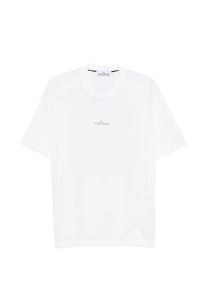 Stone Island logo graphic T-shirt - White