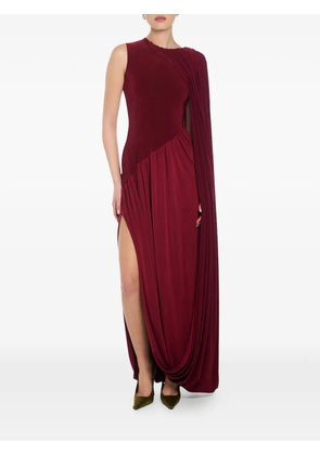 AXEL 113 Valentina draped maxi dress - Red