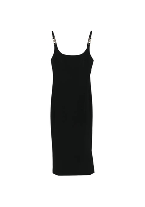 Just Cavalli strap midi dress - Black
