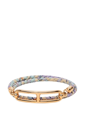 Hermès Pre-Owned 2000-2025 Silk Roulis Double Tour Bracelet costume bracelet - Purple