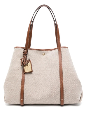 Lauren Ralph Lauren large Emerie tote bag - Neutrals