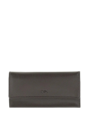 Paul & Shark leather key pouch - Brown