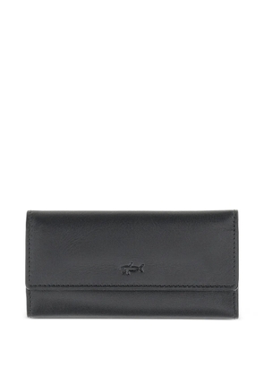 Paul & Shark leather key pouch - Black