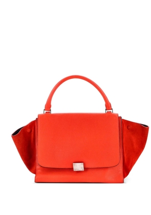 Celine Pre-Owned Trapeze Bag Leather Medium satchel - Red