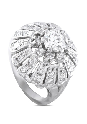 LB Exclusive embellished diamond ring - Silver