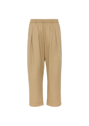 Maison Margiela elasticated pleated trousers - Neutrals
