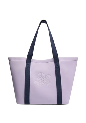 Vilebrequin printed beach bag - Purple