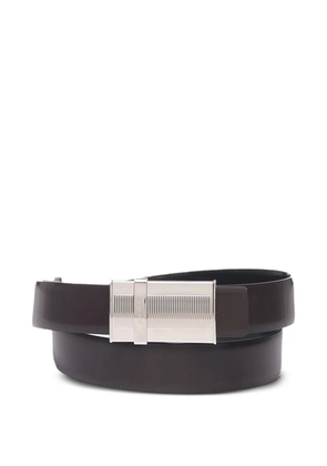 Ferragamo leather belt - Brown