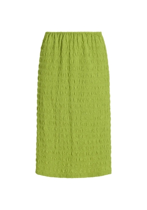 Proenza Schouler White Label Lori textured skirt - Green