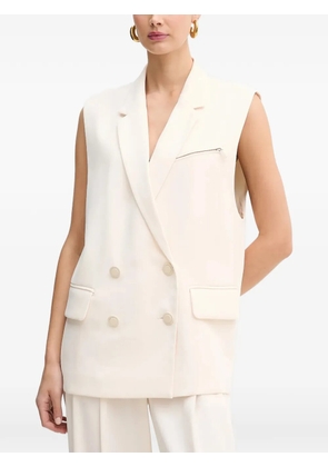 Armani Exchange double-breasted gilet - Neutrals