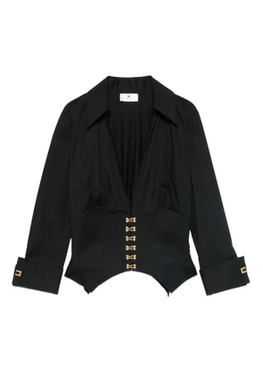 Elisabetta Franchi V-neck blouse - Black