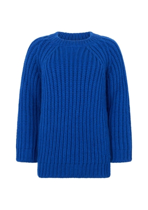 Valentino Garavani ribbed jumper - Blue
