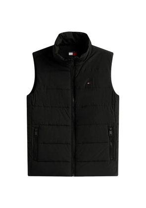Tommy Hilfiger zip quilted gilet - Black