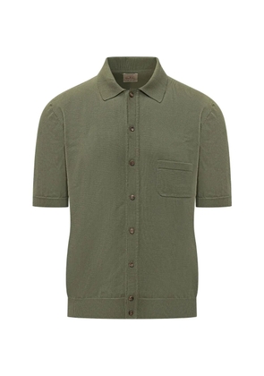 RAKKI chest-pocket shirt - Green