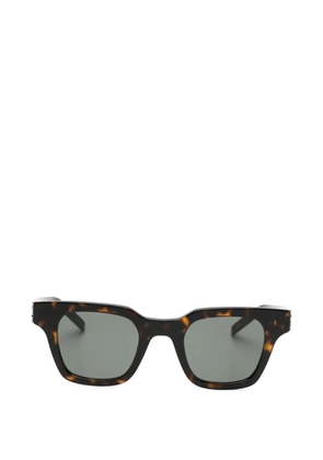 Saint Laurent Eyewear square-frame sunglasses - Brown