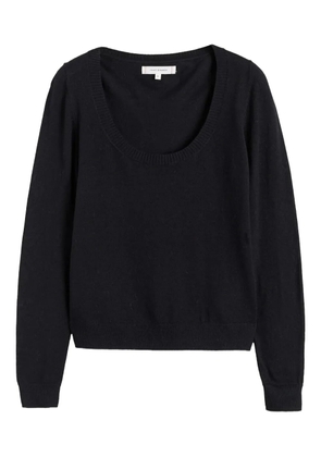 Chinti & Parker scoop-neck sweater - Black