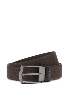 Boggi Milano reversible leather belt - Brown