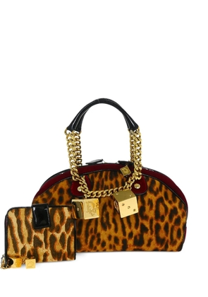 Christian Dior Pre-Owned 2004 Gambler Dice tote bag - Brown