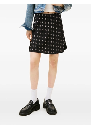 Tommy Hilfiger floral mini skirt - Black