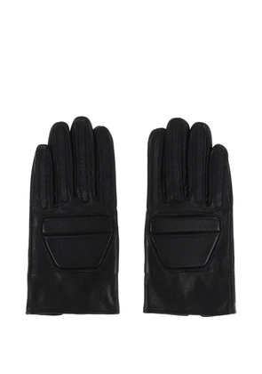 Yohji Yamamoto leather gloves - Black