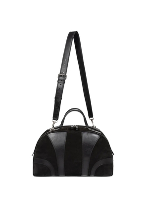 DRIES VAN NOTEN suede duffle bag - Black