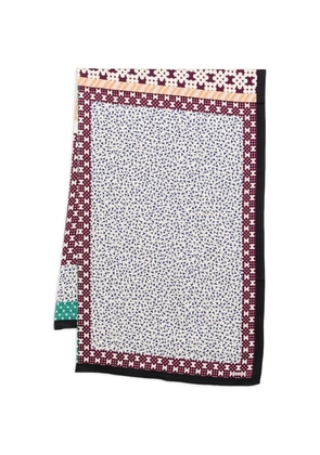 DRIES VAN NOTEN patterned scarf - Neutrals