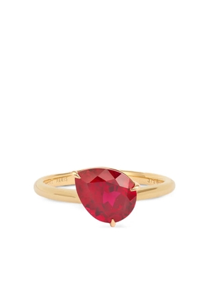 Persée 9K yellow gold Iris ruby ring