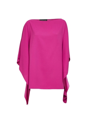 Gianluca Capannolo orchid draped top - Pink