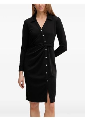 DKNY knot-detail mini dress - Black
