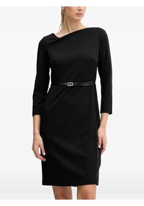 DKNY belted mini dress - Black
