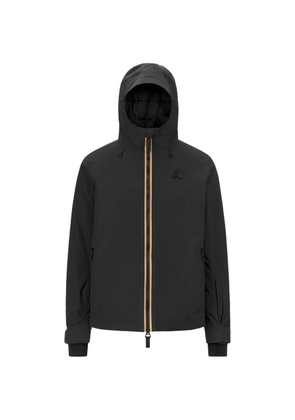 K-Way Lesarcs hooded zip jacket - Black