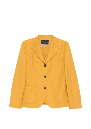Fabiana Filippi buttoned pocket blazer - Yellow