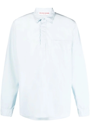 Orlebar Brown Shanklin organic-cotton shirt - Blue