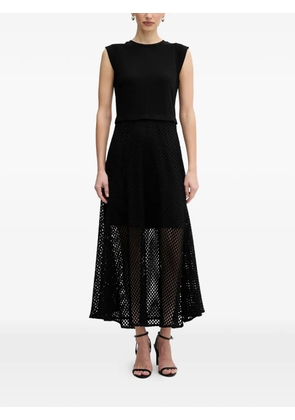 DKNY flared maxi dress - Black