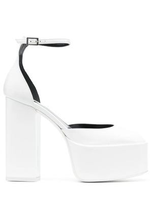 Paris Texas 130mm Jane platform pumps - White