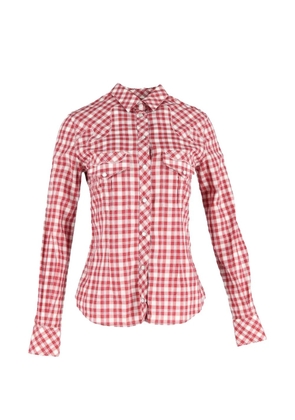 Dolce & Gabbana Pre-Owned plaid shirt - Red