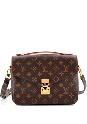 Louis Vuitton Pre-Owned Pochette Metis Monogram Canvas crossbody bag - Brown