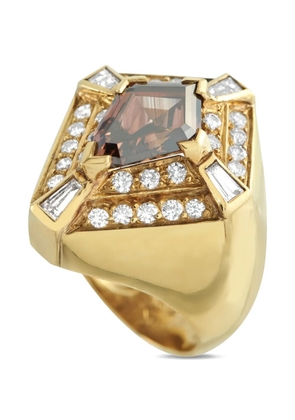 LB Exclusive diamond kite embellished ring - Gold