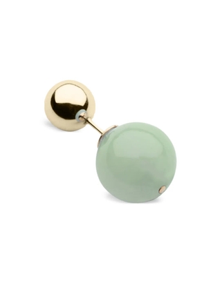 Luminous 27 Bolas Duo aventurine earring - Gold