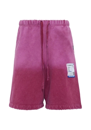 Maison MIHARA YASUHIRO distressed shorts - Red