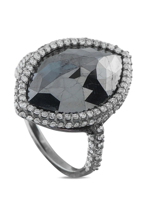 LB Exclusive embellished diamond ring - Silver