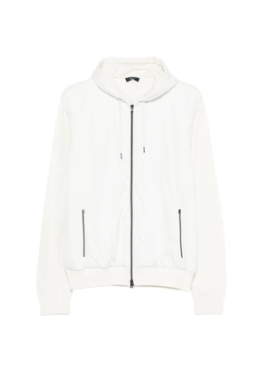 Herno zip-up hoodie - White