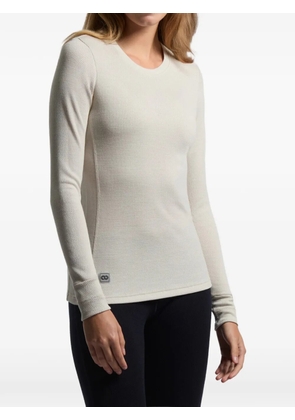 Rewoolution textured T-shirt - Neutrals