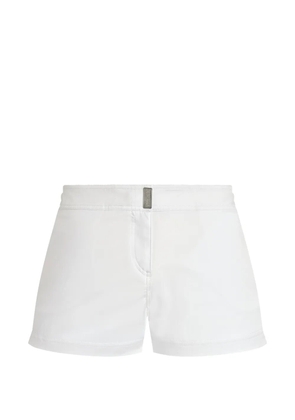 Vilebrequin logo-detail swim shorts - White