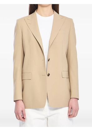 Tagliatore peak-lapel single-breasted blazer - Neutrals