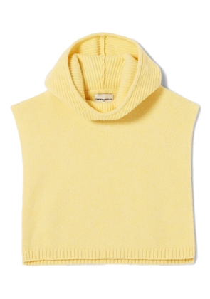 Claudie Pierlot hooded scarf - Yellow