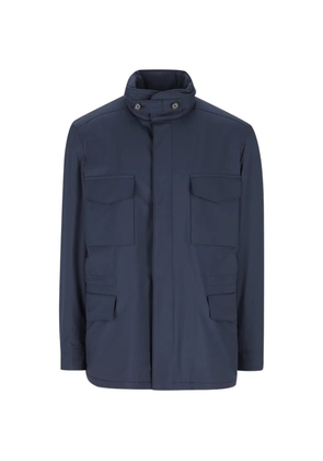 Loro Piana flap-pocket jacket - Blue